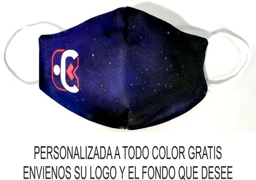 Mascarilla personalizada SIN PESPUNTE