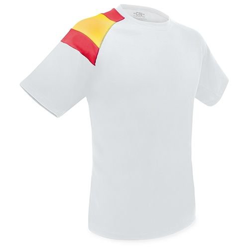 Camiseta técnica manga Bandera