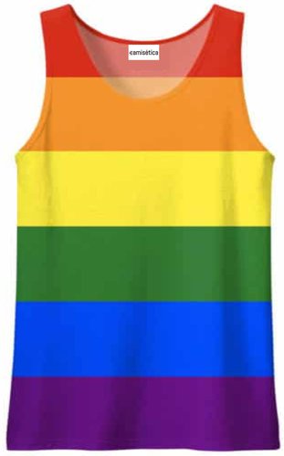 Camiseta técnica tirantes Rainbow LGTBI